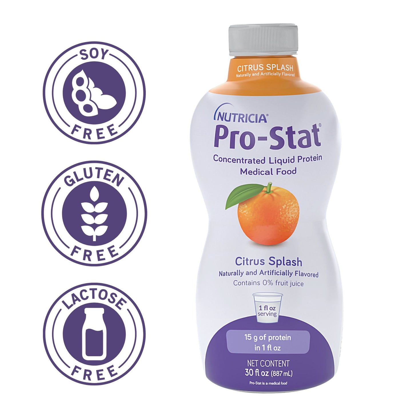 SUPPLEMENT, PROTEIN PRO-STAT SF 30OZ CTRS SPLSH