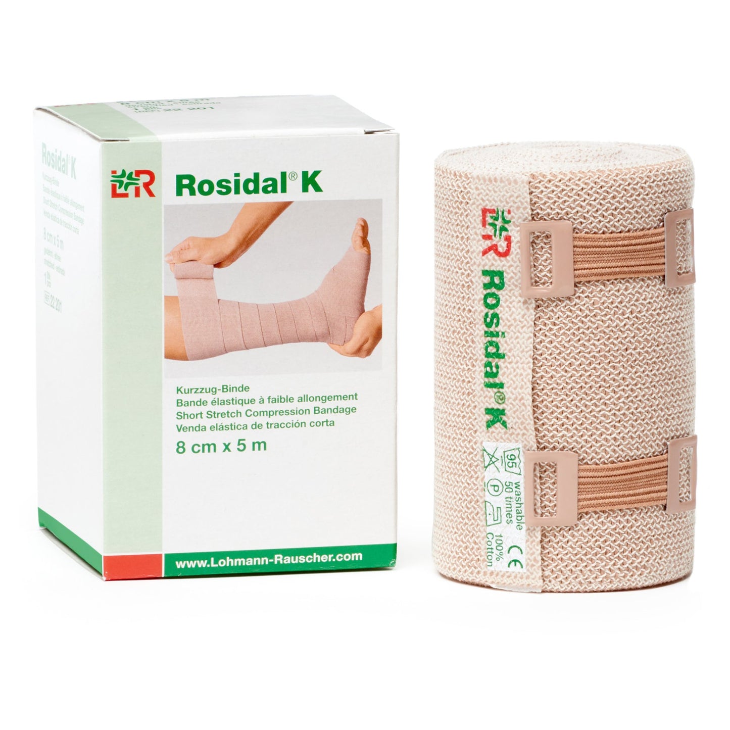 BANDAGE, SHORT STRETCH K 8CMX5M