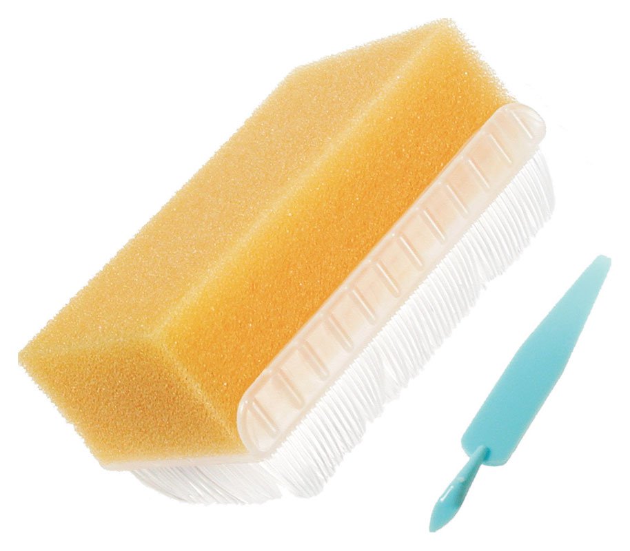 SCRUBBRUSH, W/O DETERGENT