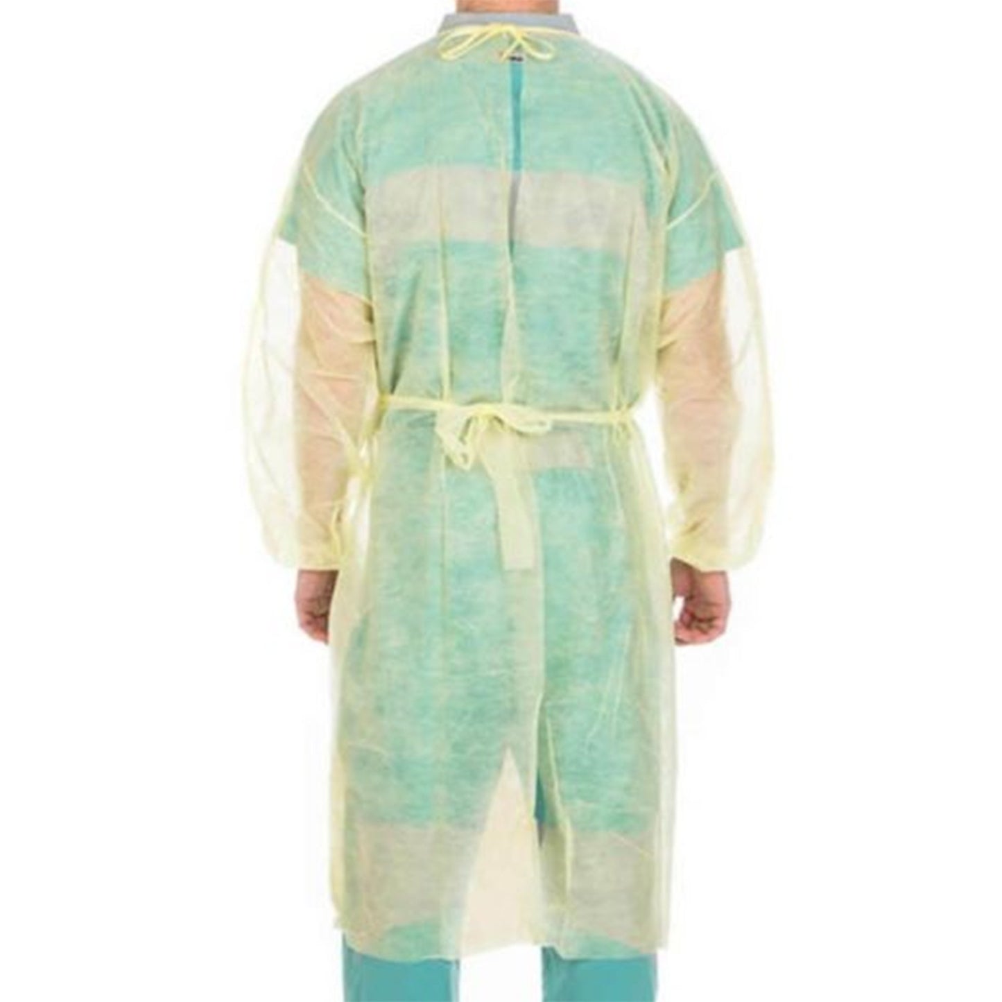 GOWN, ISOLATION YLW