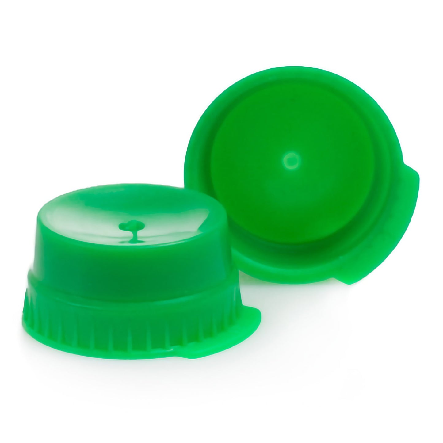 CAP, VAC TUBE GRN 16MM
