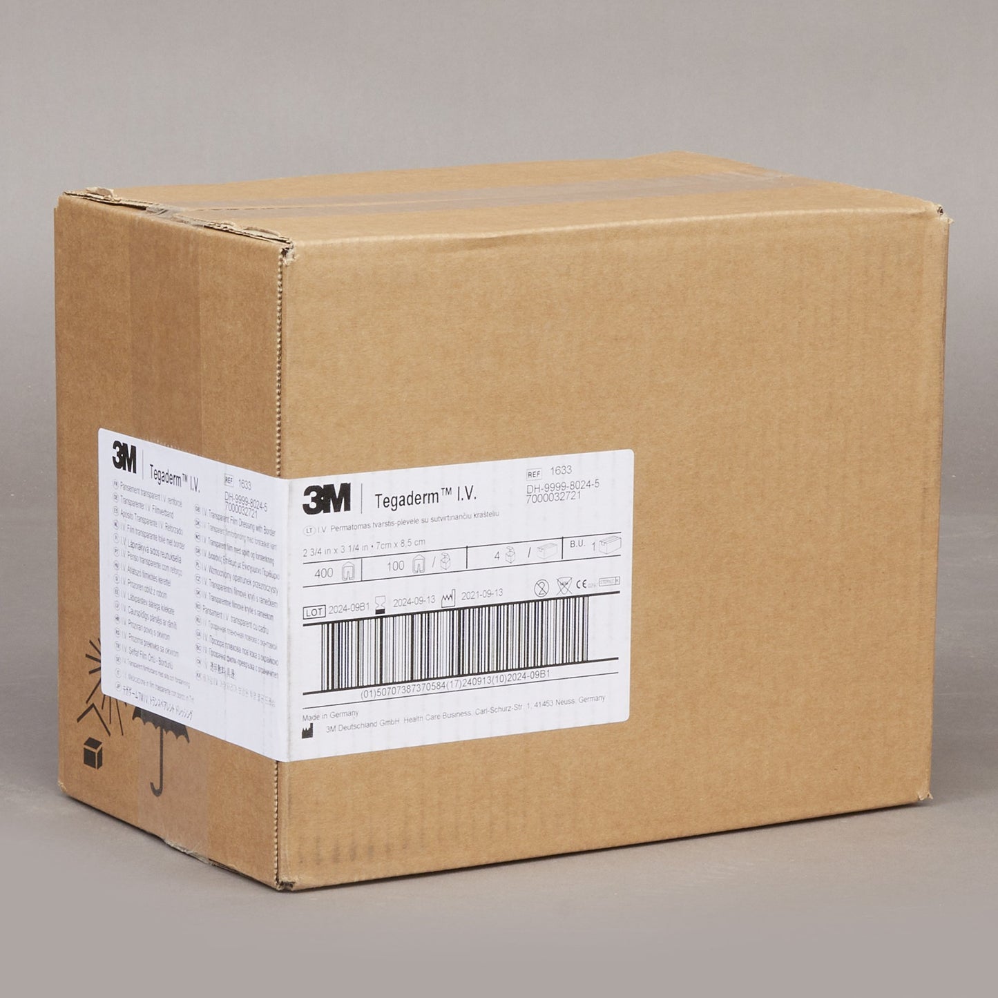 DRESSING, TEGADERM IV 2 3/4"X31/4"