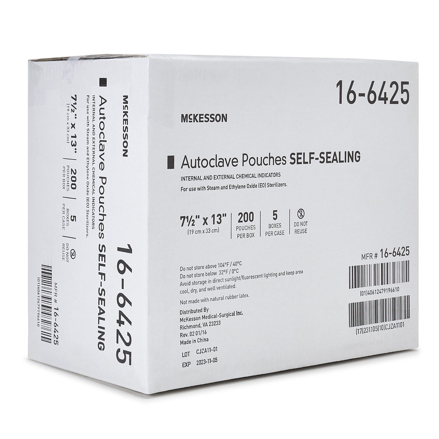 POUCH, SELF SEAL ECON 7.5X13
