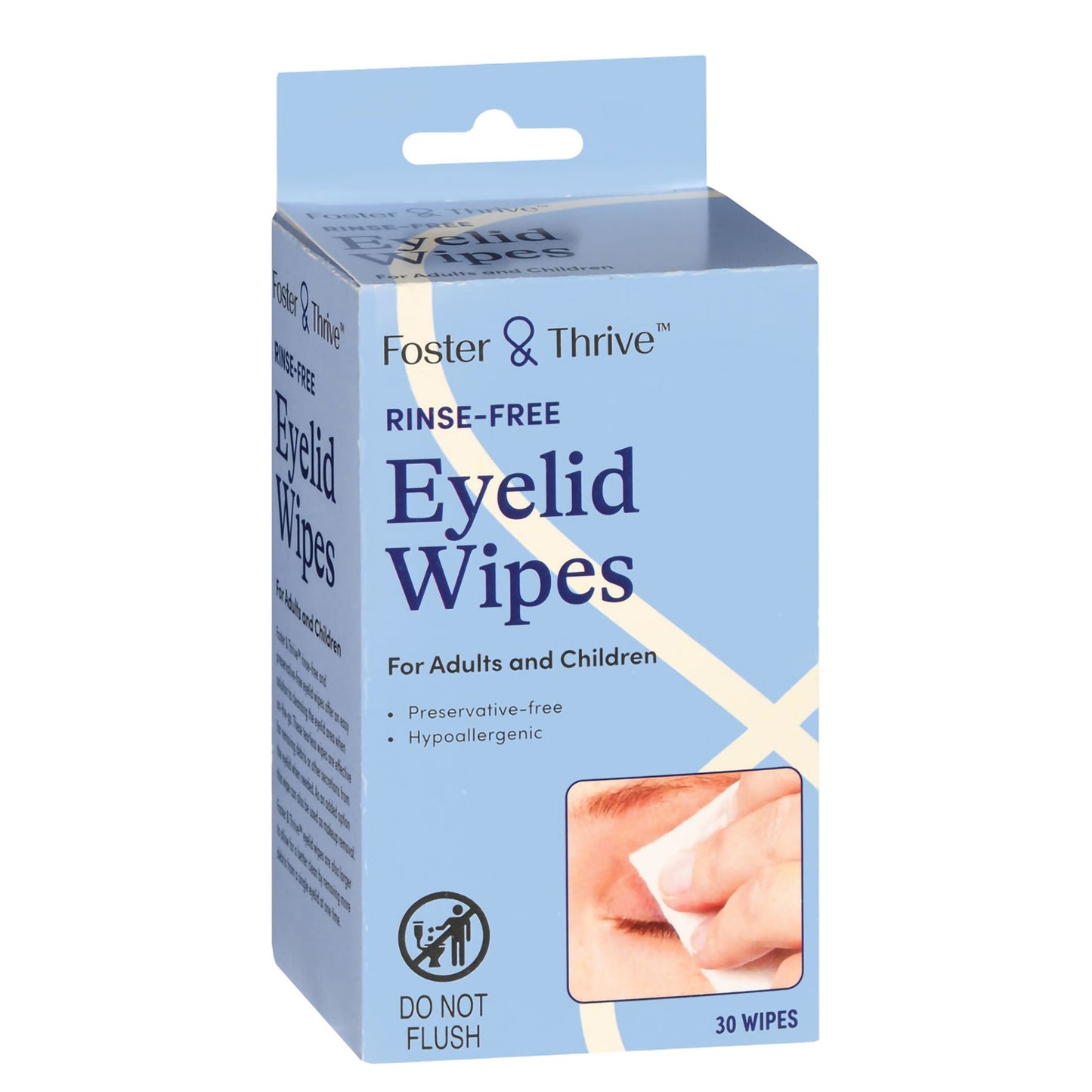 EYELID, WIPE WET FT SM