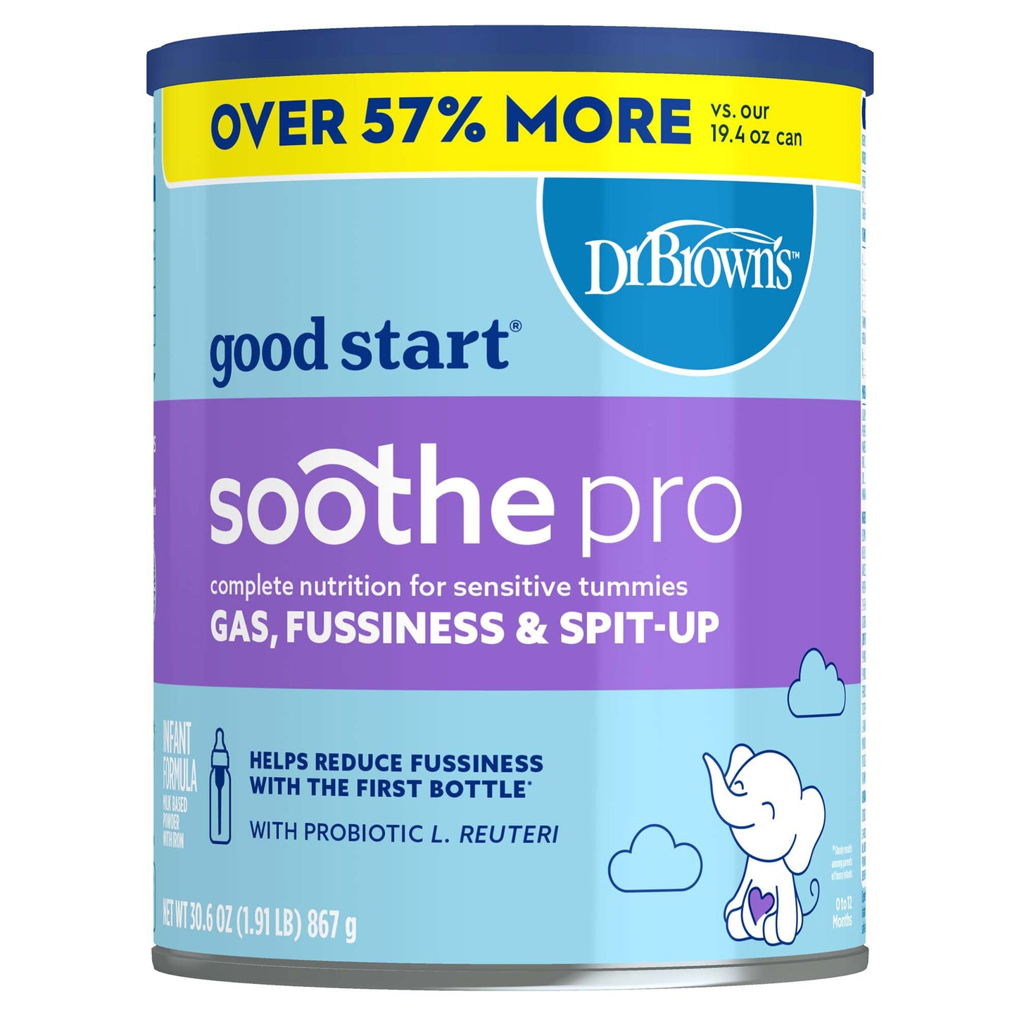 FORMULA, GOODSTART PDR SOOTHEPRO INF 30.6OZ