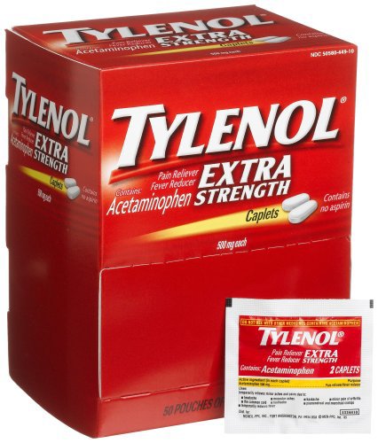 TYLENOL, CAPL 500MG XS 2X50