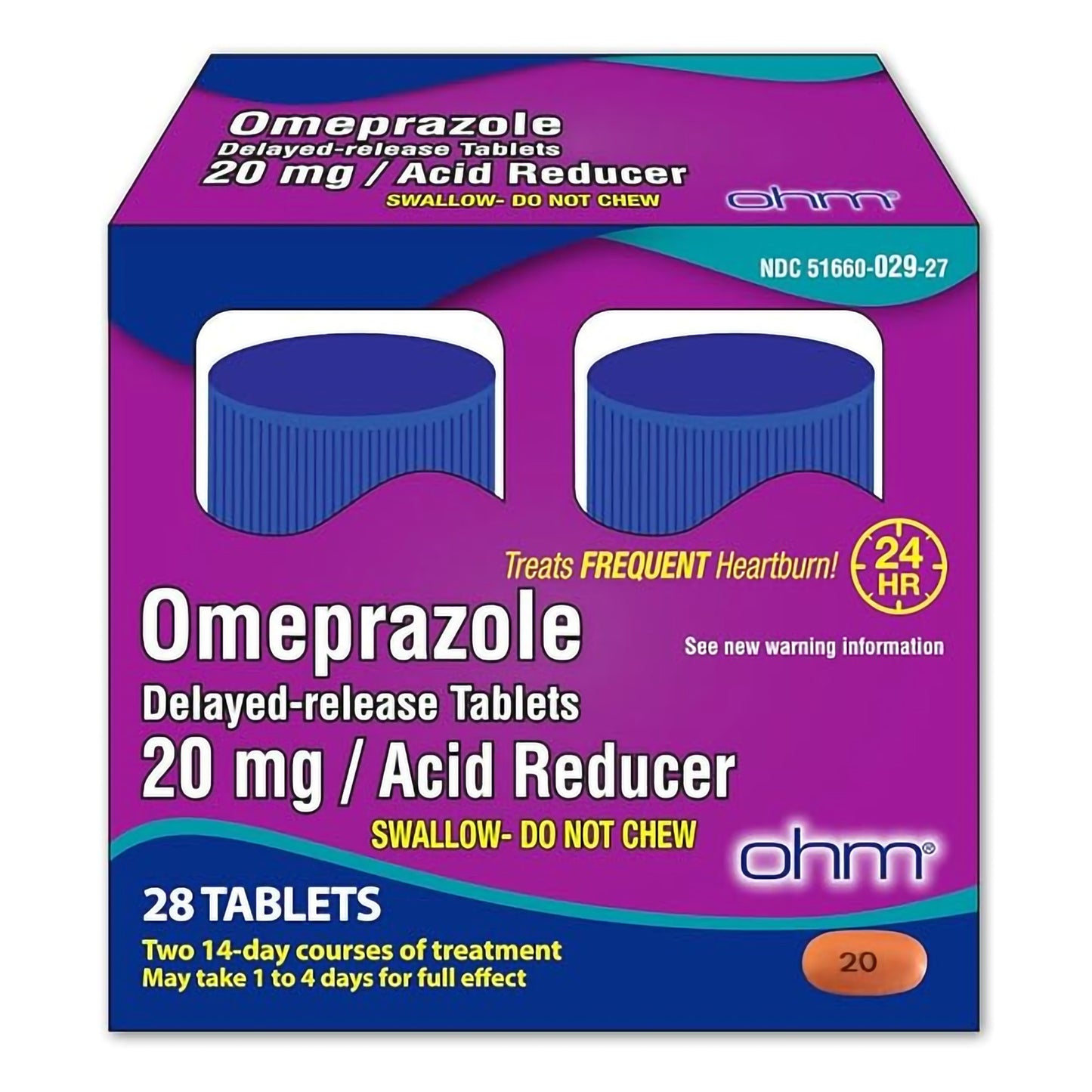 OMEPRAZOLE DR, TAB 20MG