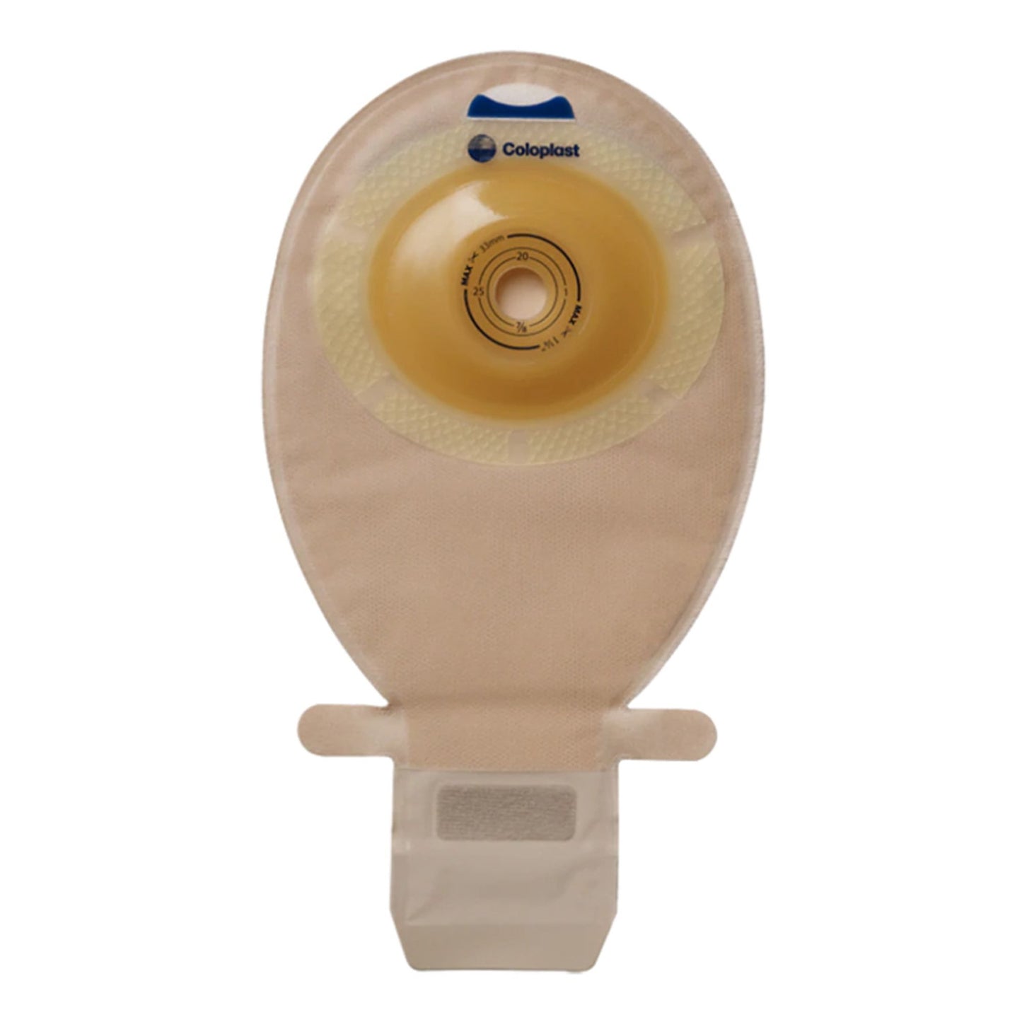 POUCH, SENSURA STD CONVEX LIGHT TRANS PRECUT 1" COLPLT