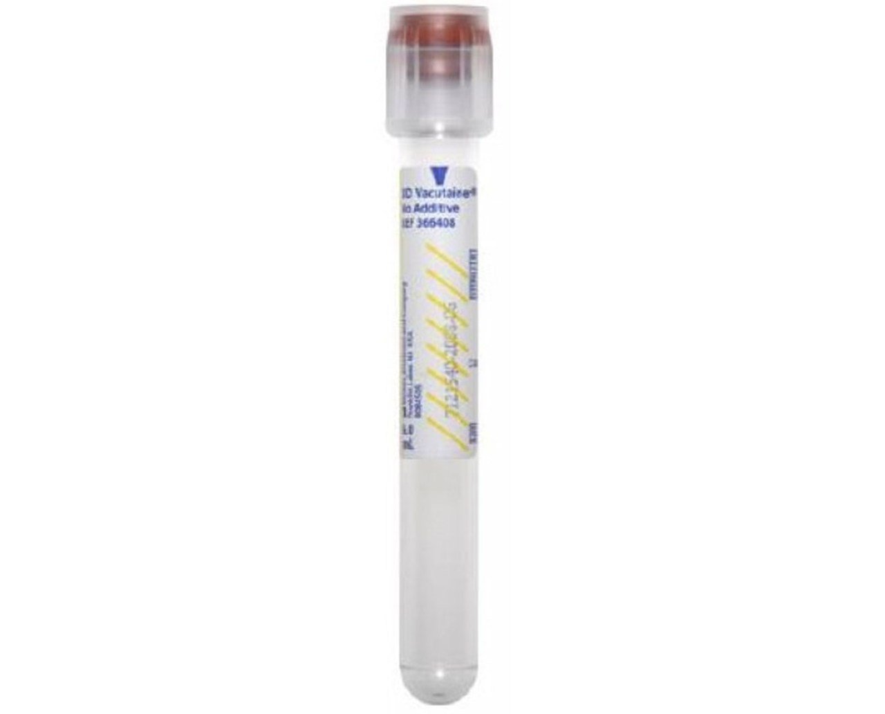 TUBE, BLD COL PLAIN CLR 6ML PET VACUTAINER
