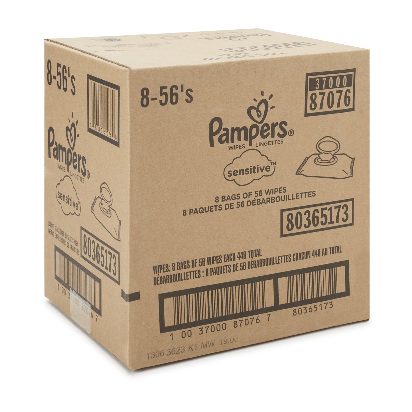 WIPE, PAMPERS SENSITIVE