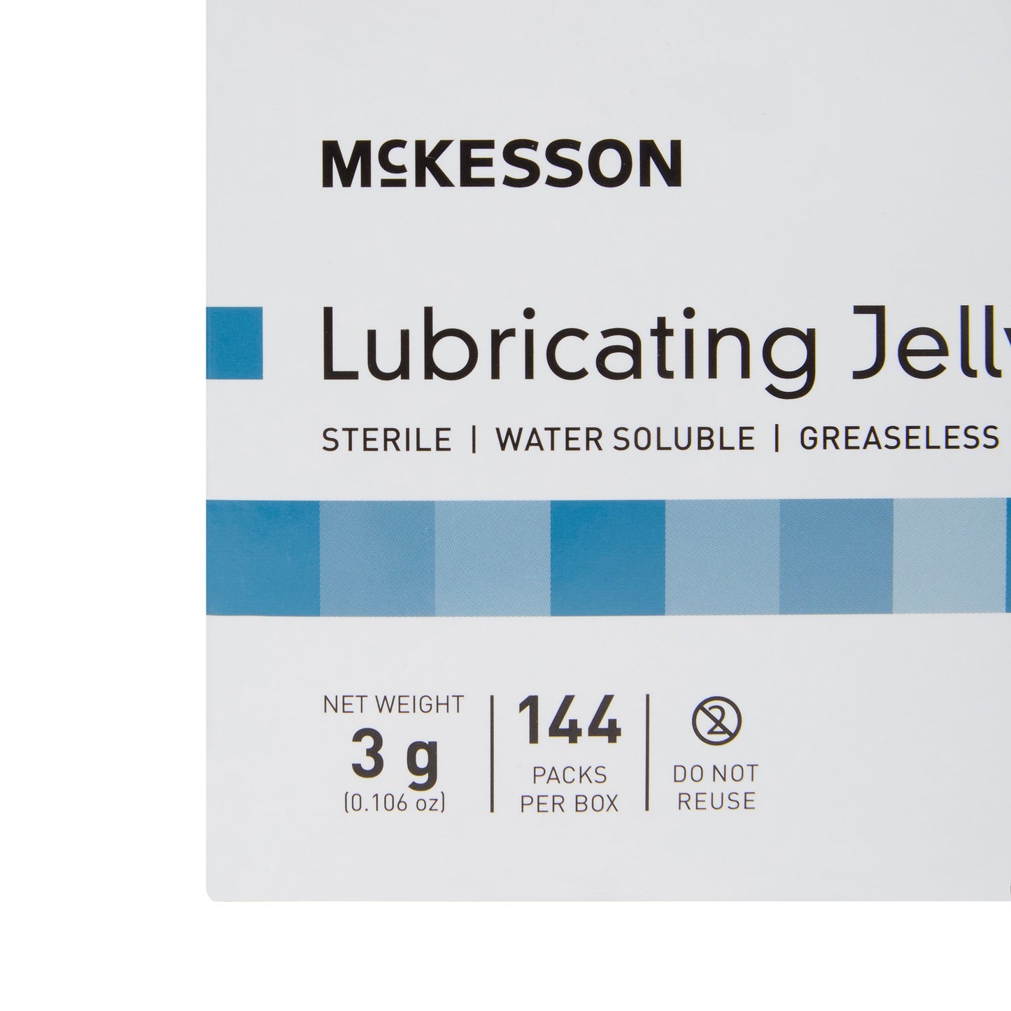 LUBRICATING JELLY, STR FOIL PKT 3GRAM