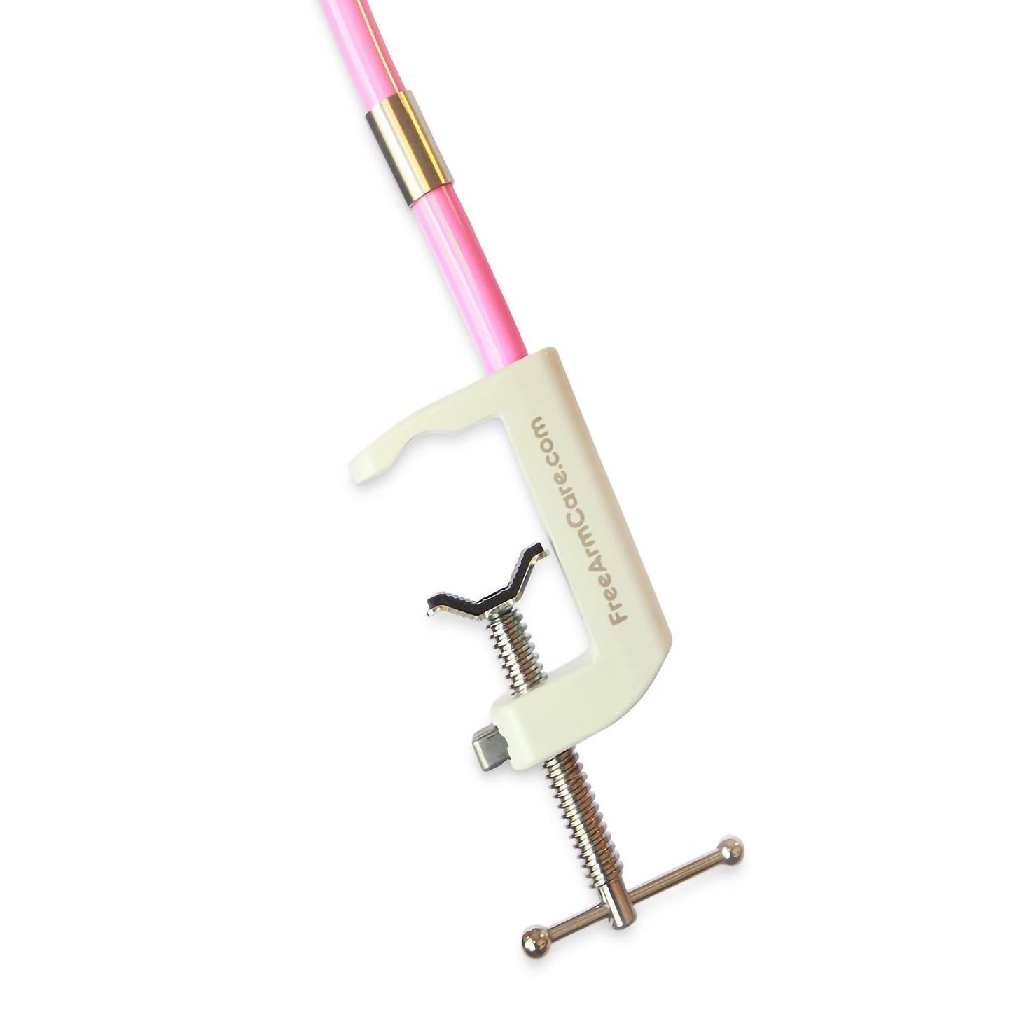 HOLDER, TUBE FEED & INFUSN W/CLAMP UP TO 2" WD PNK