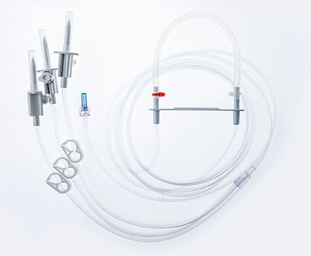 TRANSFER SET, TRIPLE LEAD W/3CLAMP LL 132"