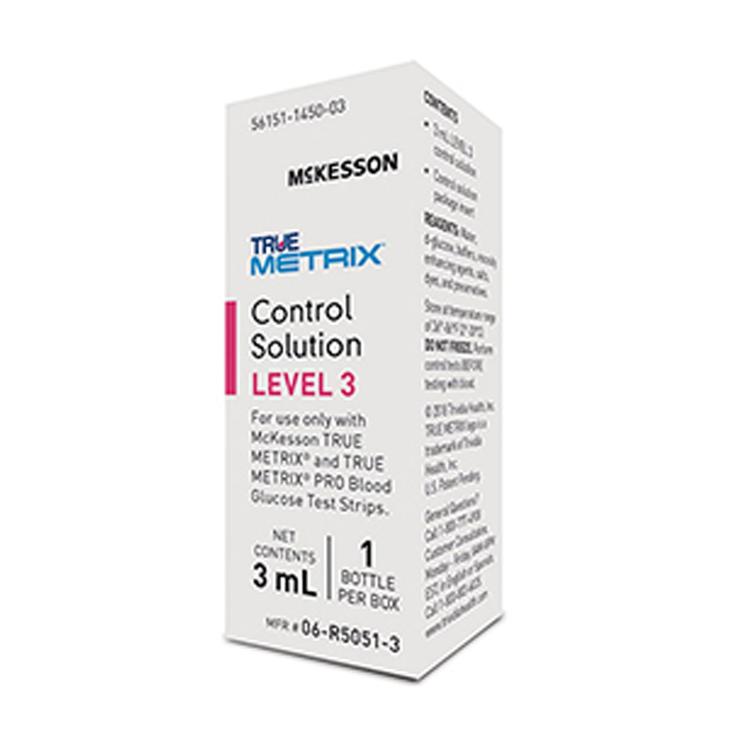 CONTROL, BLD GLUCOSE LEVEL 3 TRUE METRIX