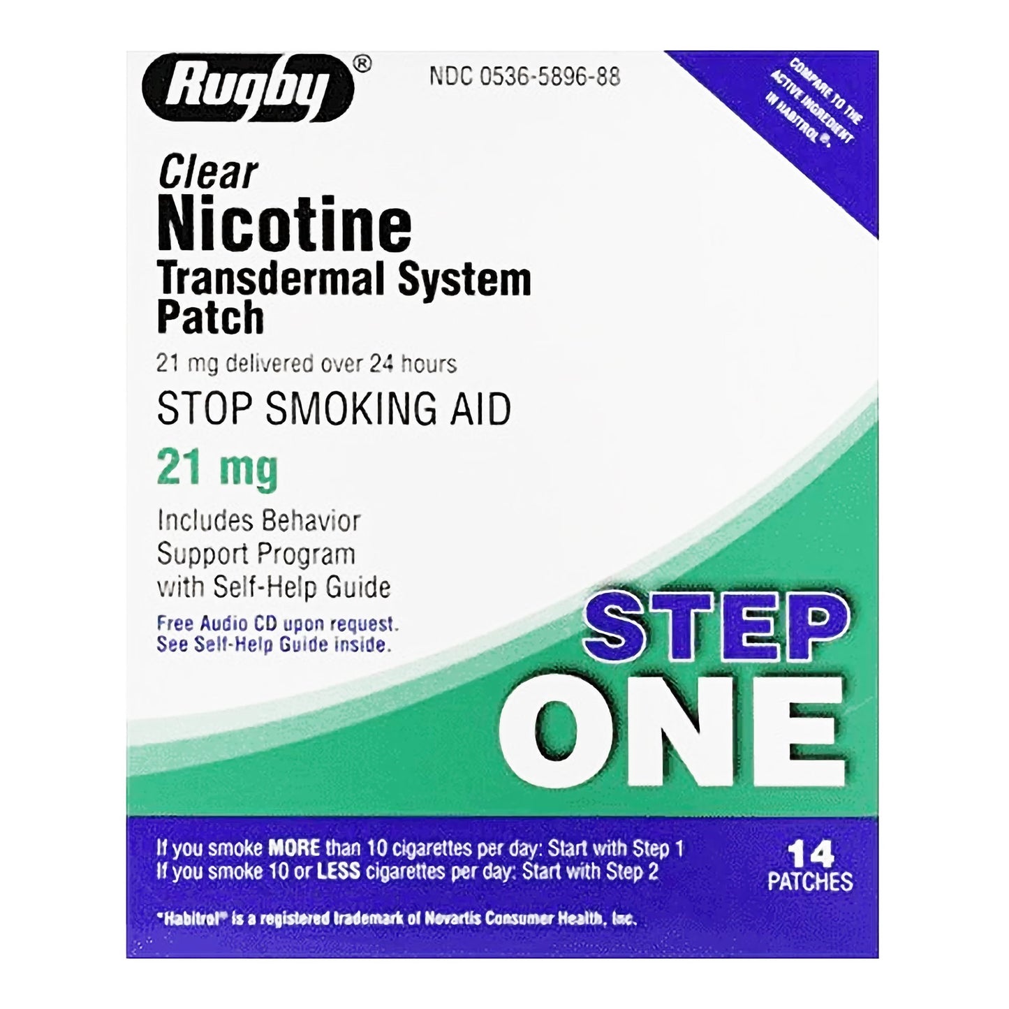 NICOTINE, PATCH 21MG/24HR