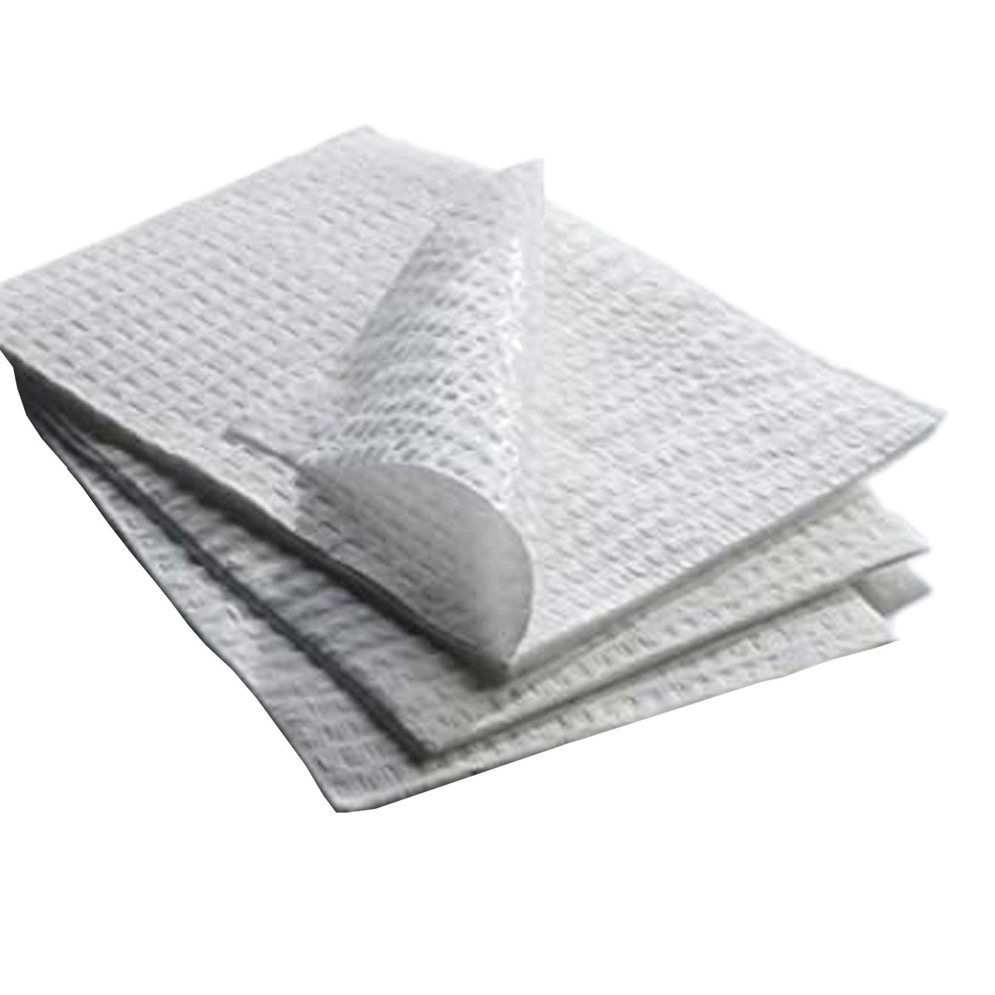 TOWEL, PLASBAK POLY WHITE 17"X18"