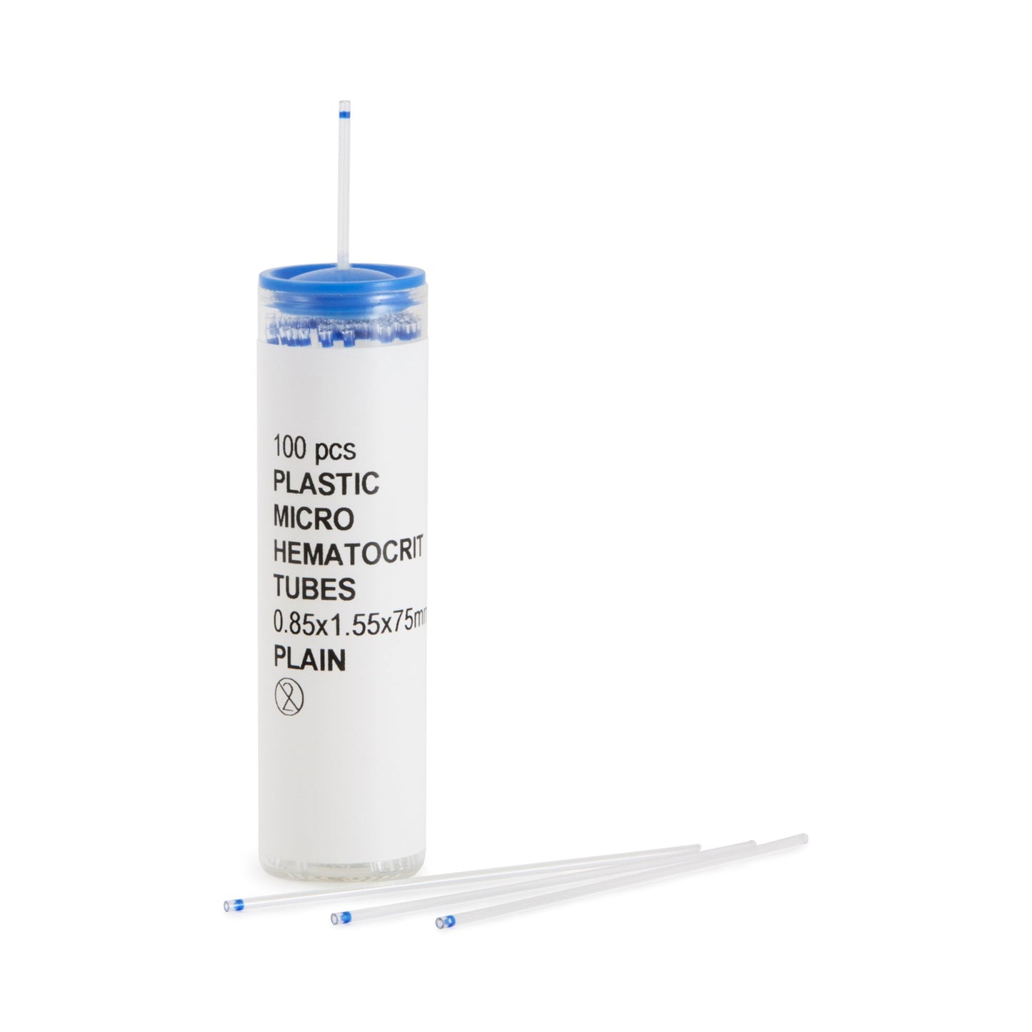 TUBE, CAPILLARY PLAIN BLU 40ULPLAS