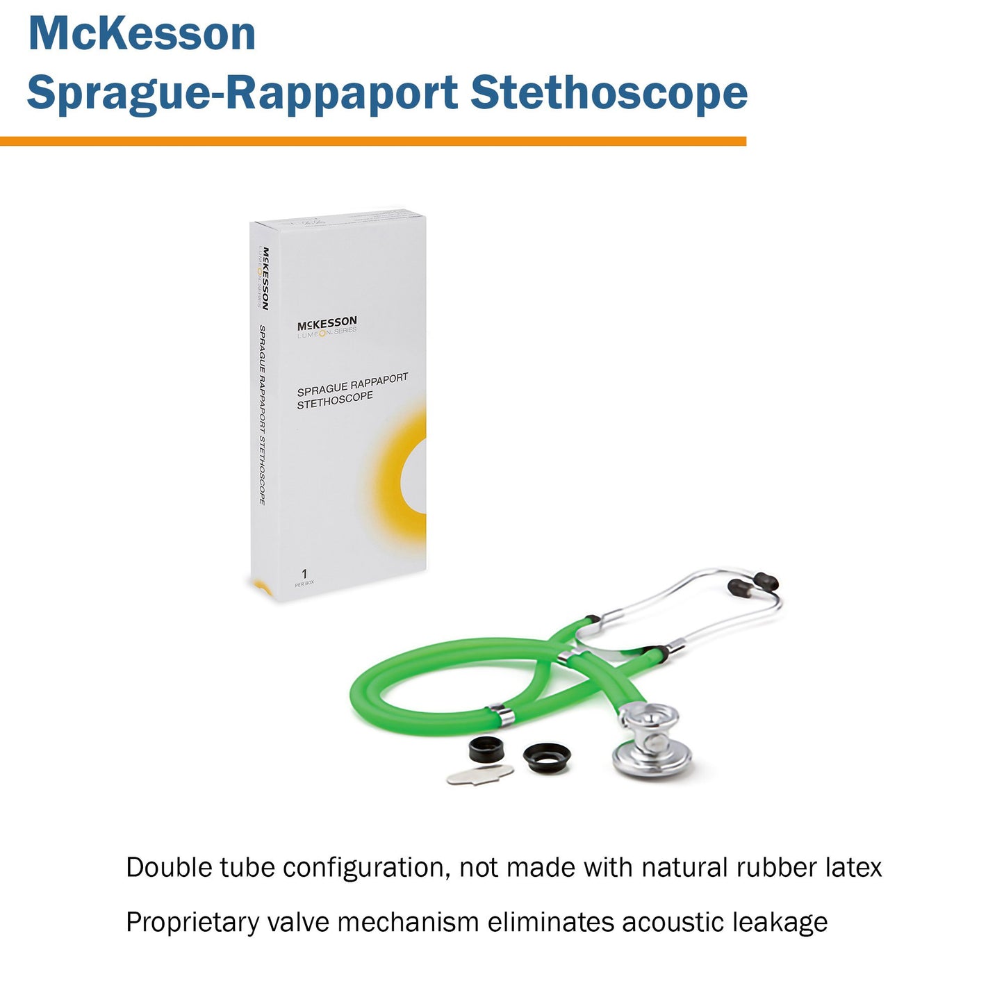 STETHOSCOPE, SPRAGUE 22" NEGRN