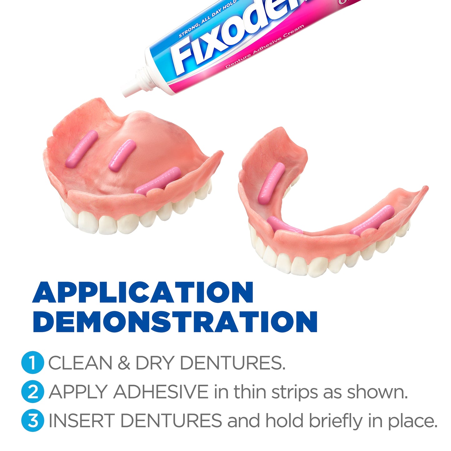ADHESIVE, DENTURE FIXODENT ORICLEAN 1.4OZ