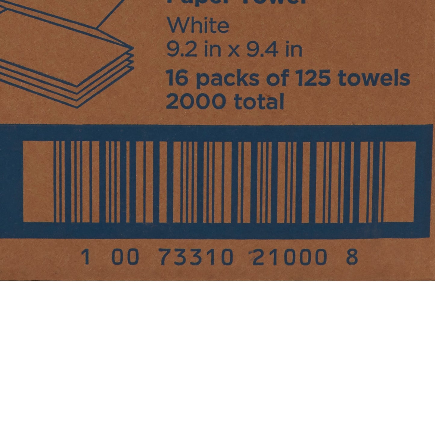 TOWEL, PAPER MULTI-FOLD 2PLY WHT