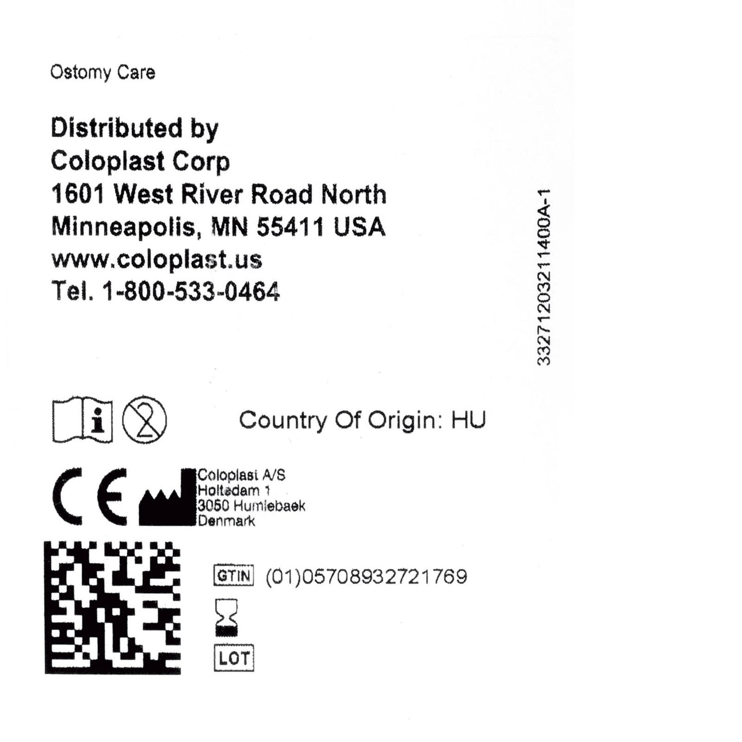 SEAL, F/OSTOMY POUCH BRAVA THIN 3/4"X3"