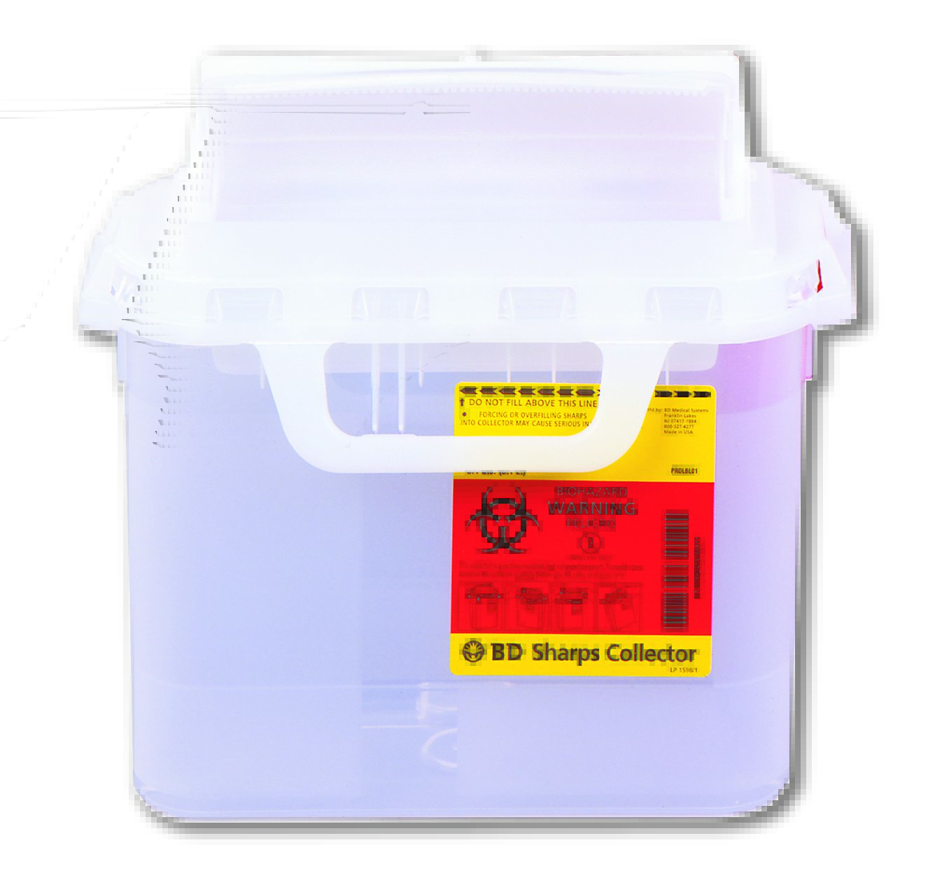 CONTAINER, SHARPS PEARL 5.4QTSIDE