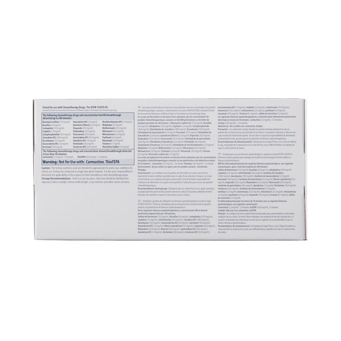 GLOVE, EXAM NTRL SM N/S CHEMO