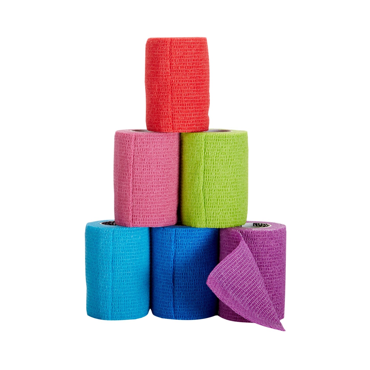 BANDAGE, COHESIVE N/S COLORPK3"