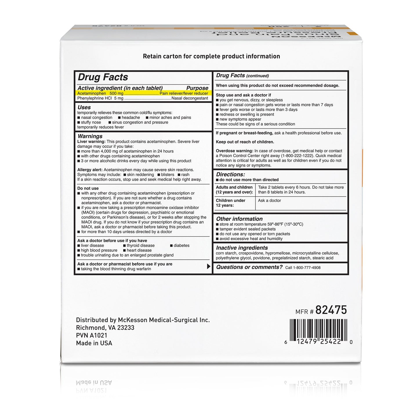 SINUS PAIN & PRESS RELIEF, TABTAB