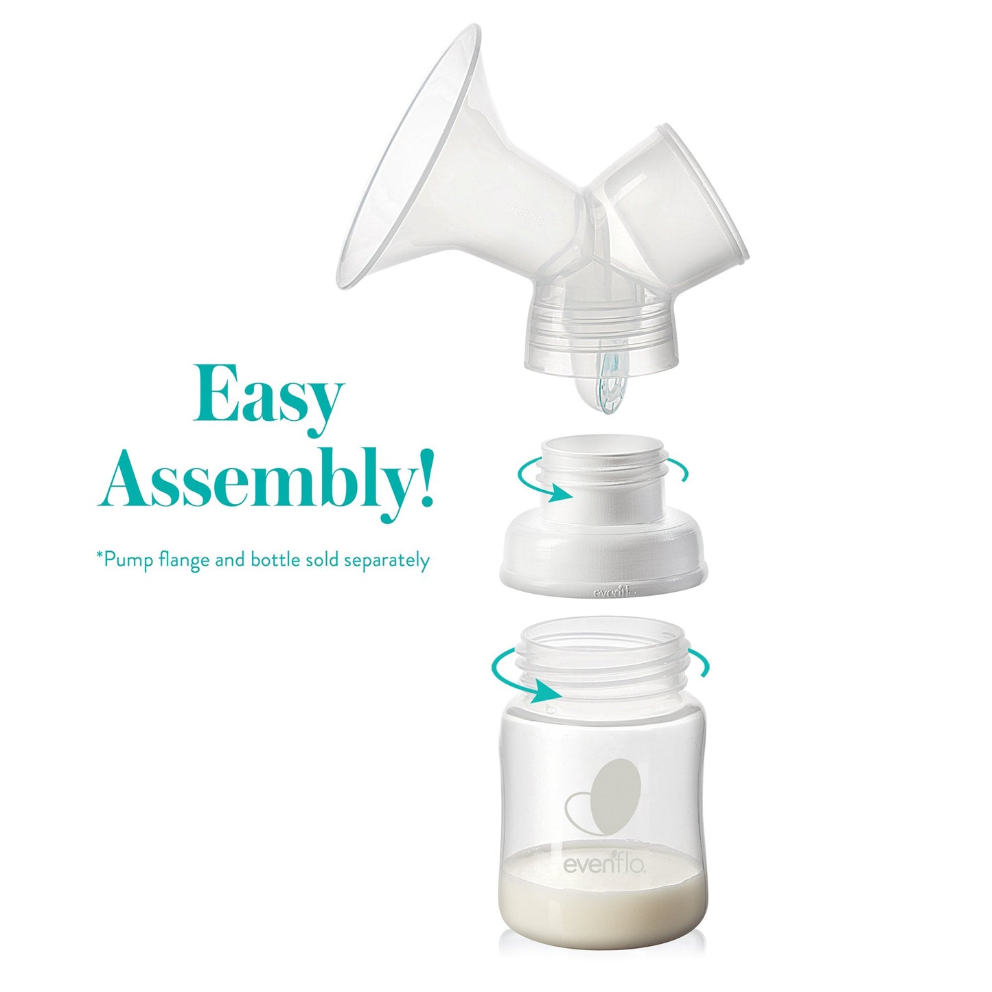 ADAPTER, PUMP BALANCE+ F/WIDENECK BOTTLE 2PK