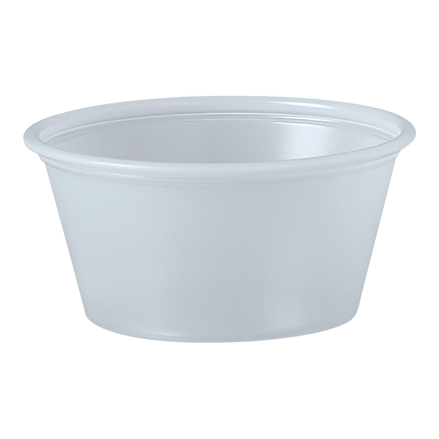 CUP, SOUFFLE PLAS TRNSLCNT 2OZ