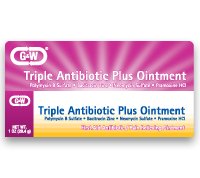 TRIPLE ANTIBIOTIC +, OINT 3.5-10K-10 30GM 9G&W