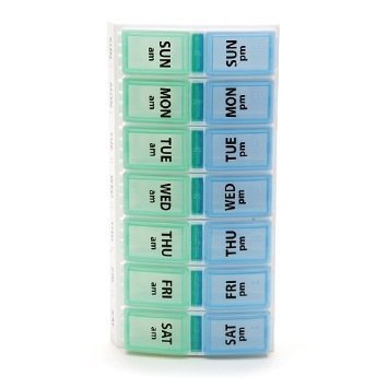 BOX, PILL REMINDER AM PM