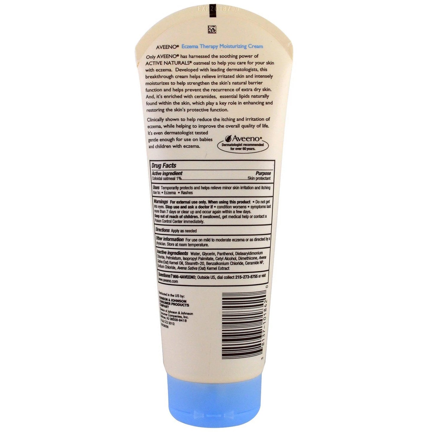 AVEENO ECZEMA THERAPY, CRM 7.3OZ