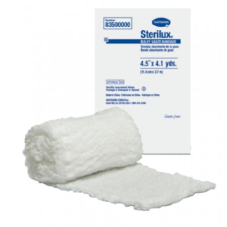 BANDAGE, GZE STERILUX BULKY STR 4.5"X4.1YDS