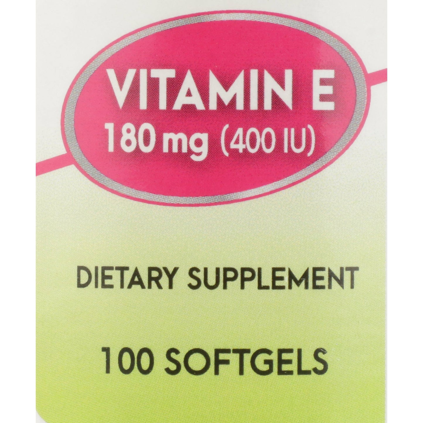VIT E, SFT GEL 400IU