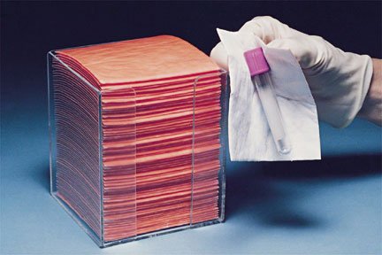 WIPE, BLOCK BLOOD 4X4