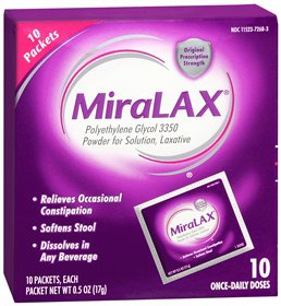 MIRALAX, PDR 17GM 1DOSE