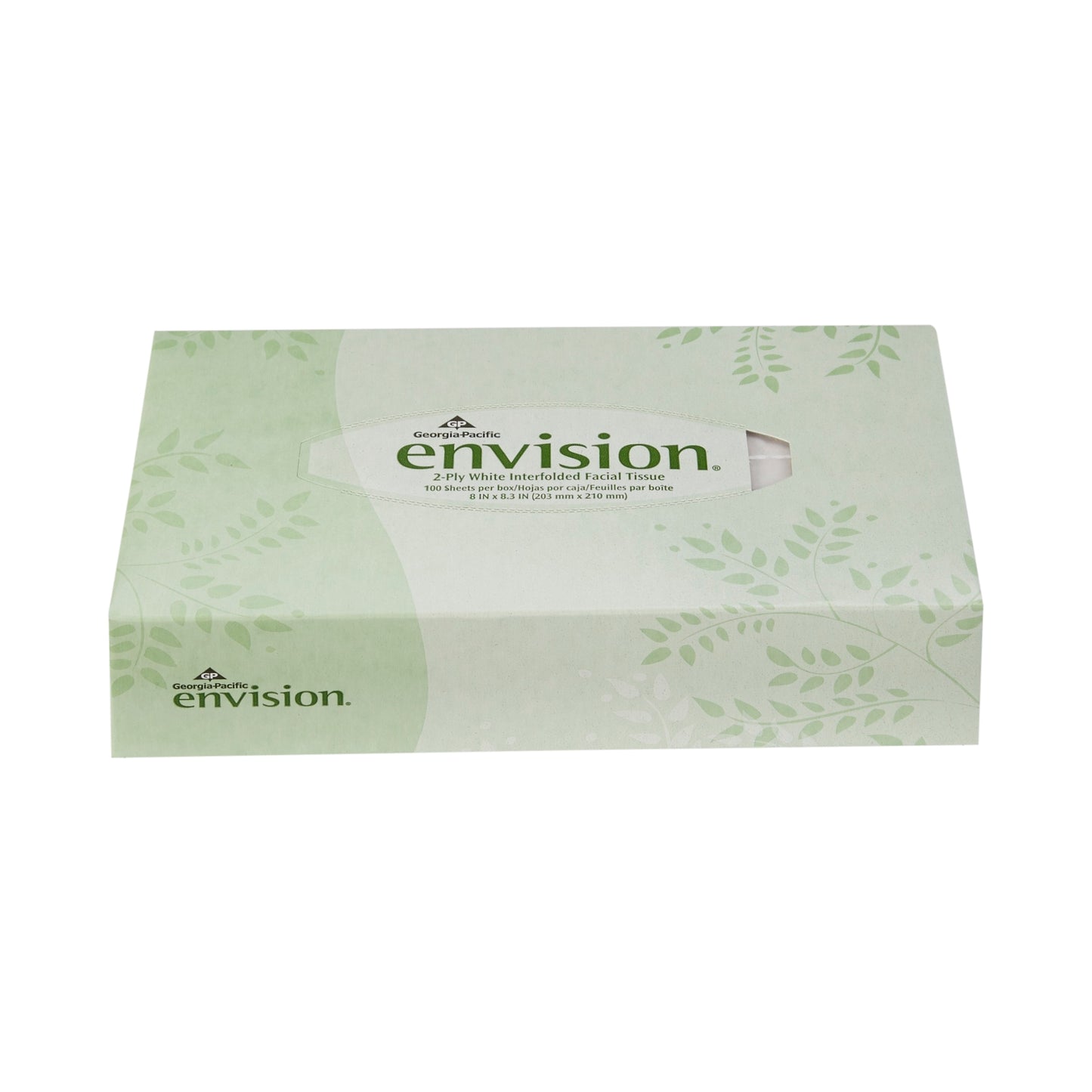 TISSUE, FACIAL ECON 2PLY WHT