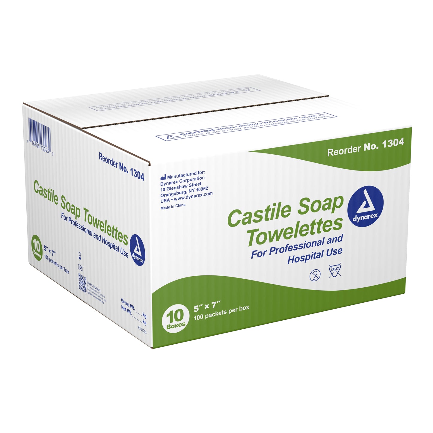 TOWELETTES, CASTILE SOAP