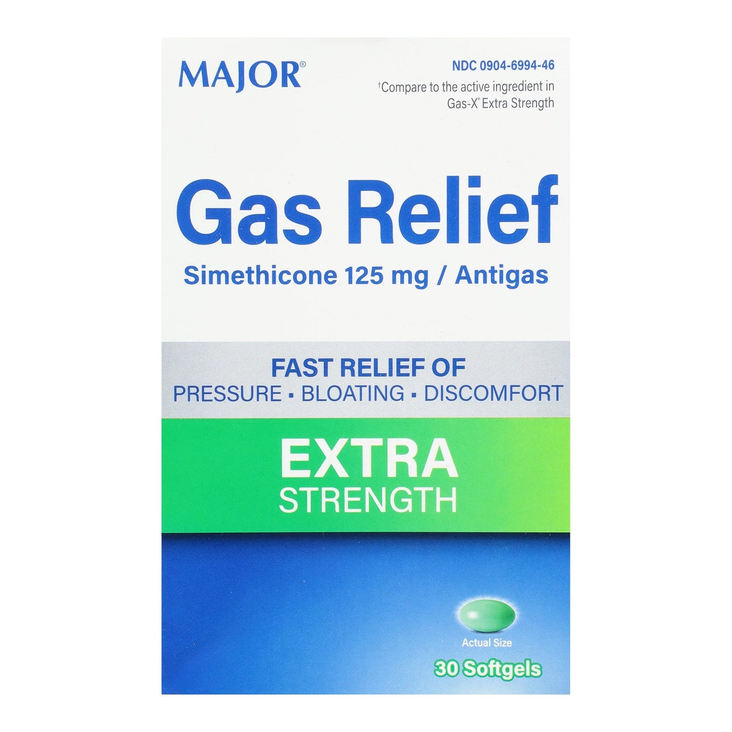 GAS RELIEF, CAP SGEL 125MG