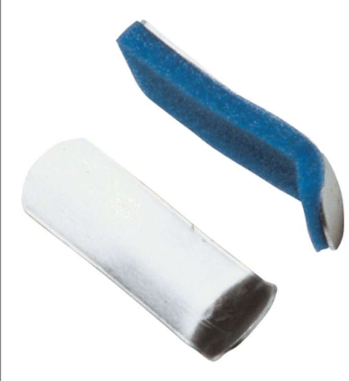 FINGER SPLINT, CRVD PADDED 4"