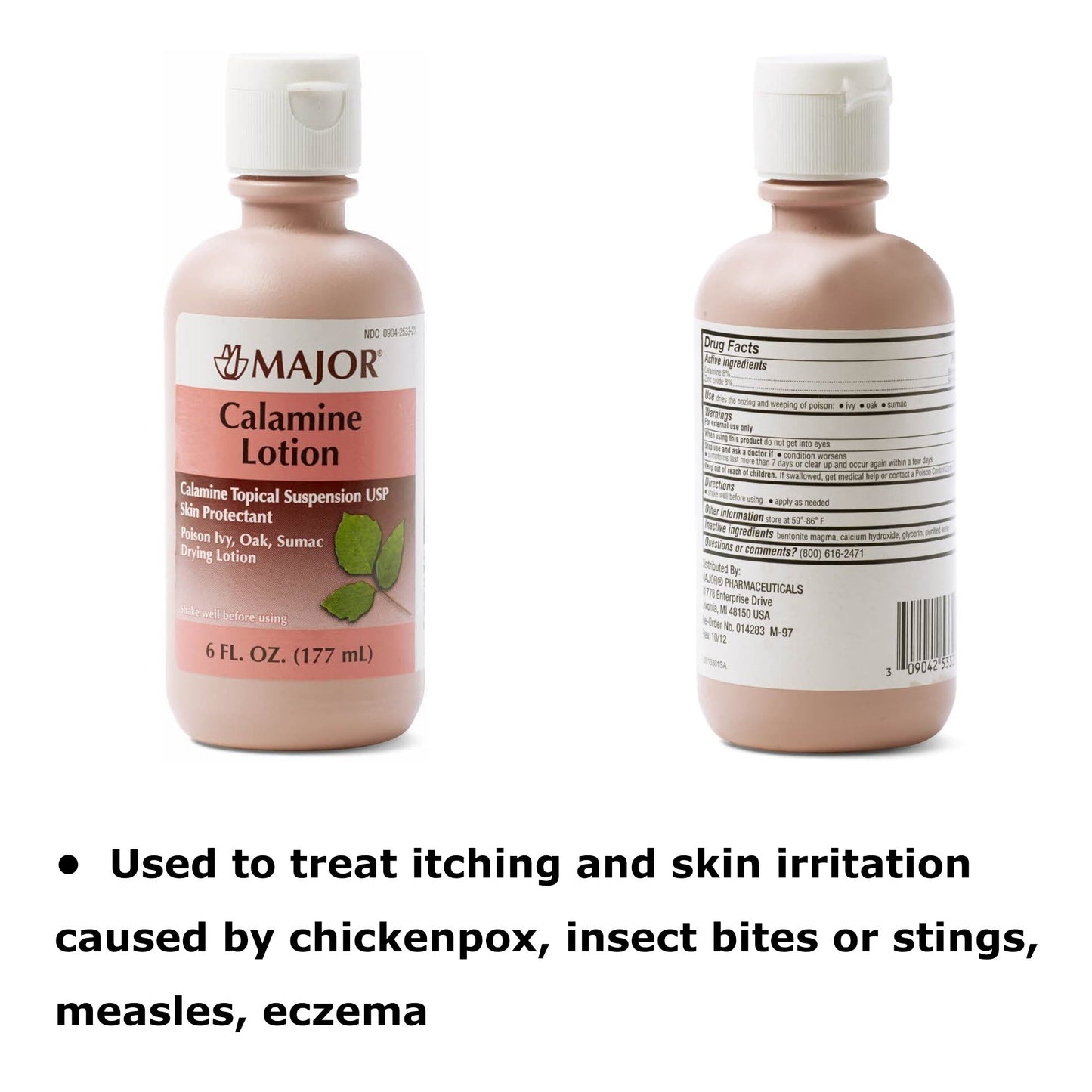 CALAMINE, LOT 8%-8% 177ML9MAJOR