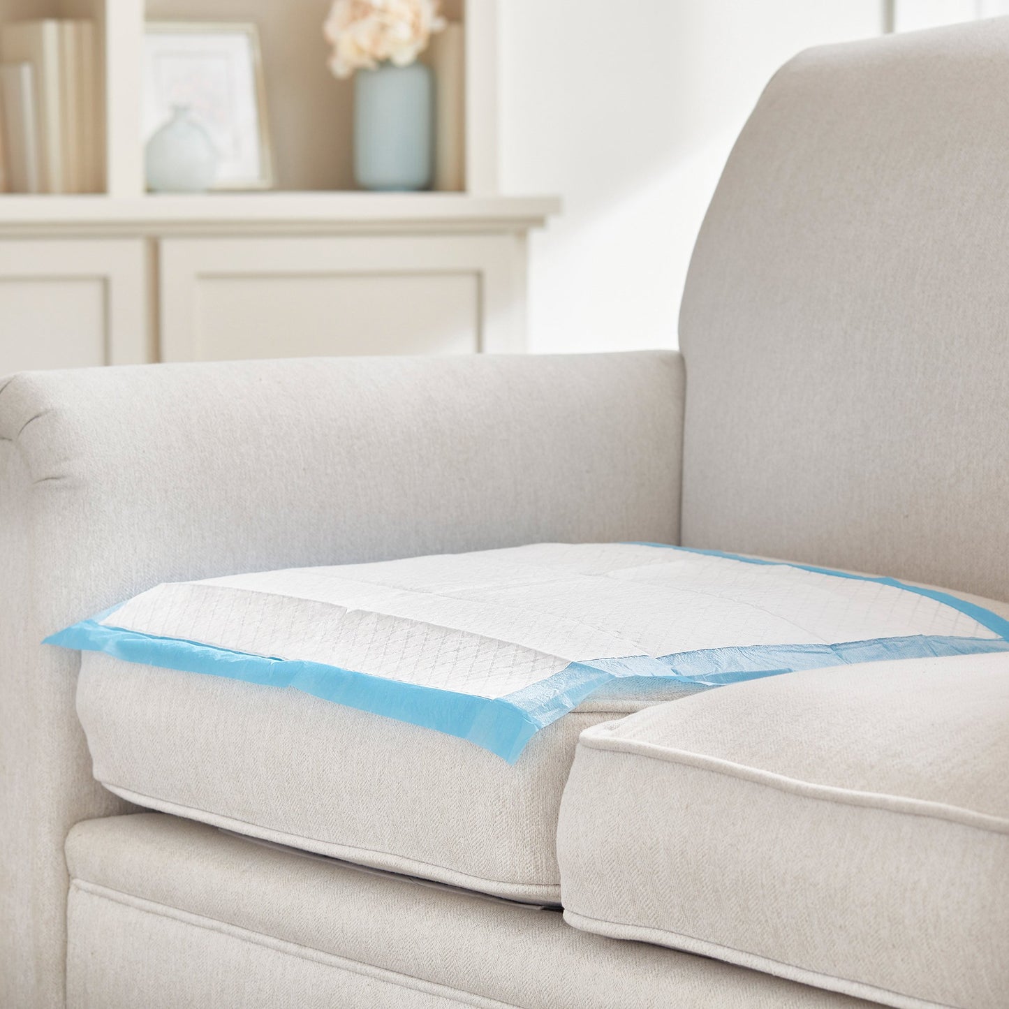UNDERPAD, 3PLY TISSUE BLU 24X36