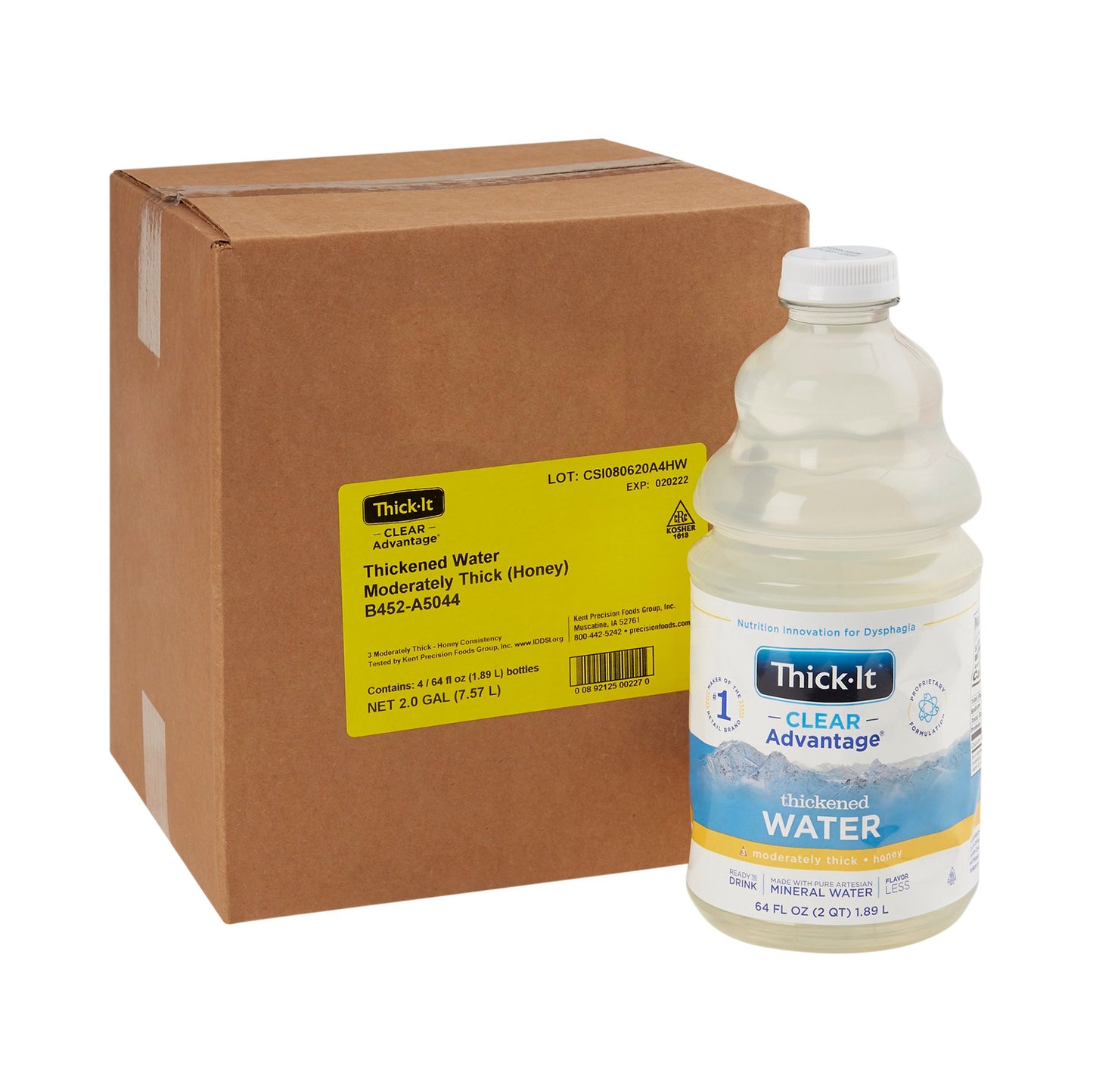 AQUACARE, FOOD THICKENER H20 HONEY 64OZ