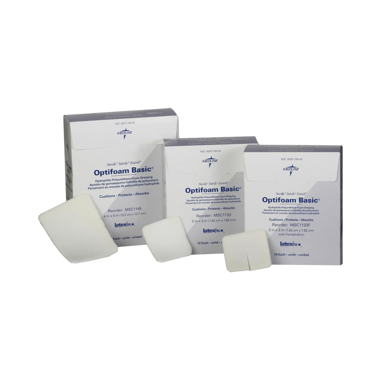 PAD, OPTIFOAM BASIC FENSTD 3X3