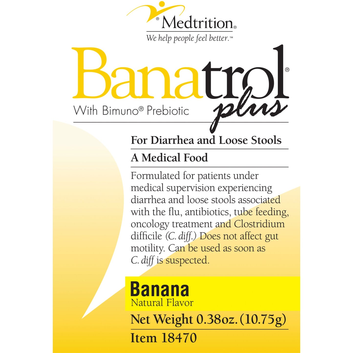 BANATROL PLUS, PDR W/BIMUNO PREBIOTIC 10.75G