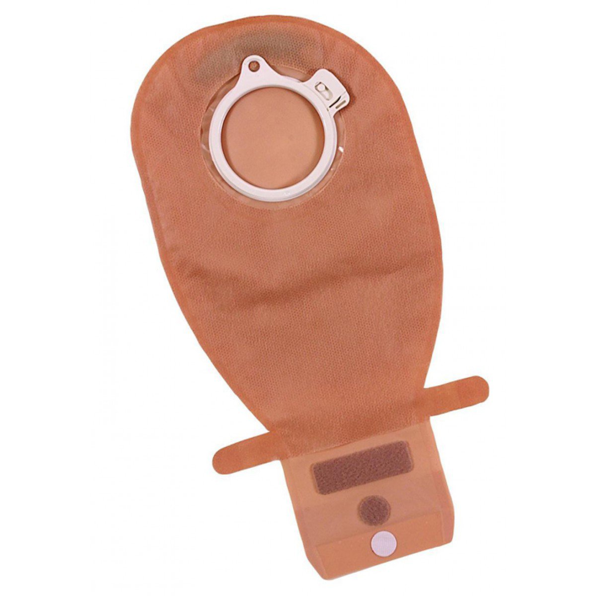POUCH, OSTOMY DRN 2PC TRANSP LG