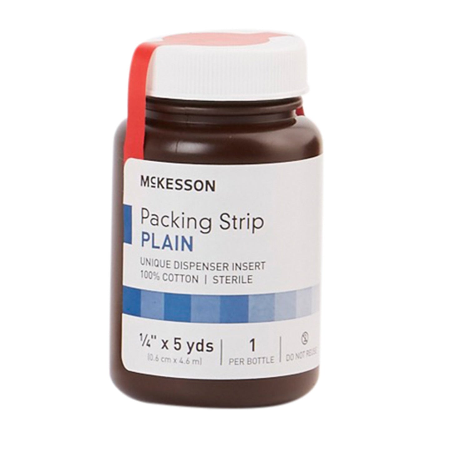 PACKING STRIP,NASAL PLAIN STRLF 1/4"X5YDS