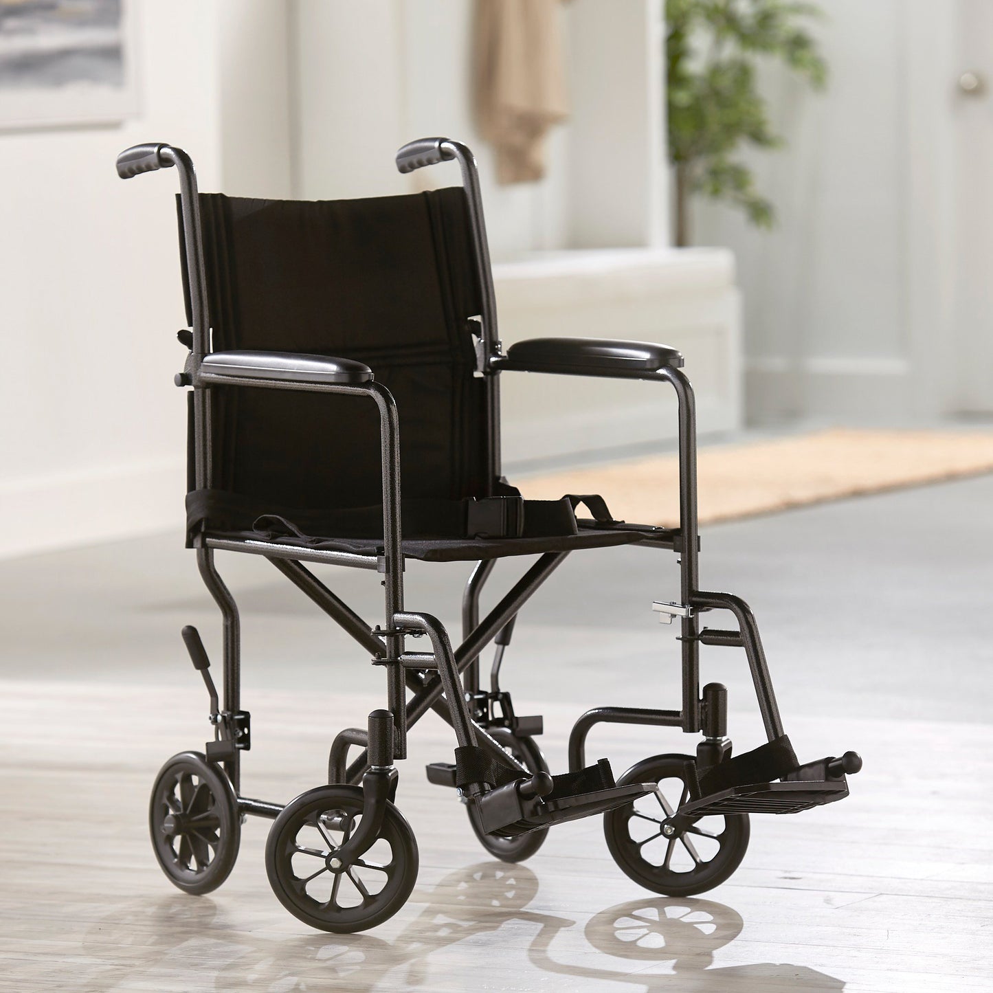 CHAIR, TRANS STEEL SILVER 19"